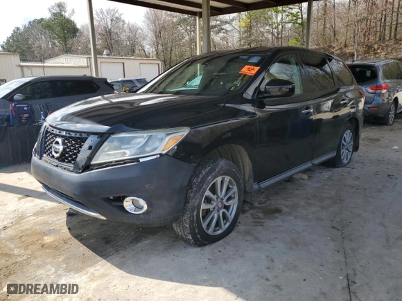 2013 Nissan Pathfinder SL with VIN 5N1AR2MN7DC622476, listed as a Copart auction lot 49094275 with 0 mi miles and Clean Title. Bid and sale history available at carsss.com. Image 1.