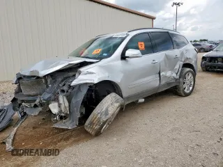 2015 Chevrolet Traverse LT с VIN 1GNKRGKD2FJ385112, выставлен на аукционе Copart как лот 63637195 с пробегом Не указан миль и Списание • Salvage title. История ставок и продаж доступна на DreamBid. Изображение 1.