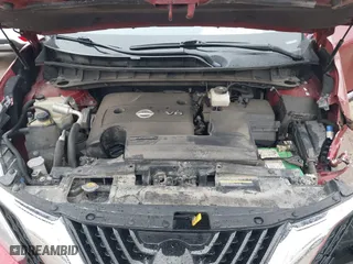 2018 Nissan Murano Platinum with VIN 5N1AZ2MH8JN186201, listed as a IAAI auction lot 41224699 with 168,669 mi miles. Bid and sale history available at carsss.com. Image 10.