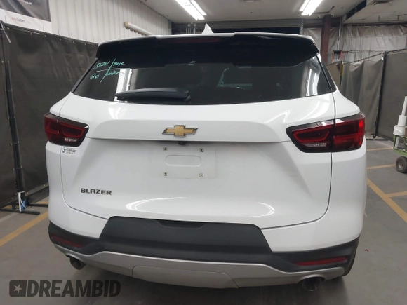 2023 Chevrolet Blazer LT with VIN 3GNKBCR47PS145492, listed as a IAAI auction lot 42190230 with 41,918 mi miles and . Bid and sale history available at DreamBid. Image 17.