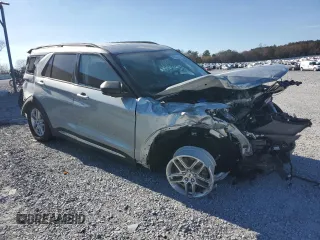 2025 Ford Explorer Active with VIN 1FMUK7DH6SGA17671, listed as a Copart auction lot 85527454 with 3,944 mi miles and Salvage Title. Bid and sale history available at carsss.com. Image 4.
