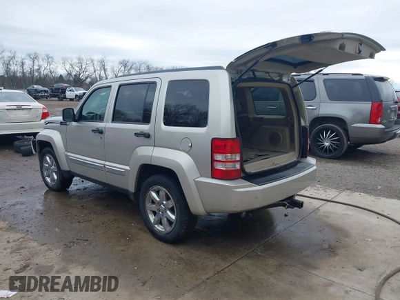 2008 Jeep Liberty Limited with VIN 1J8GN58K38W172334, listed as a IAAI auction lot 40914236 with 177,054 mi miles and . Bid and sale history available at carsss.com. Image 3.