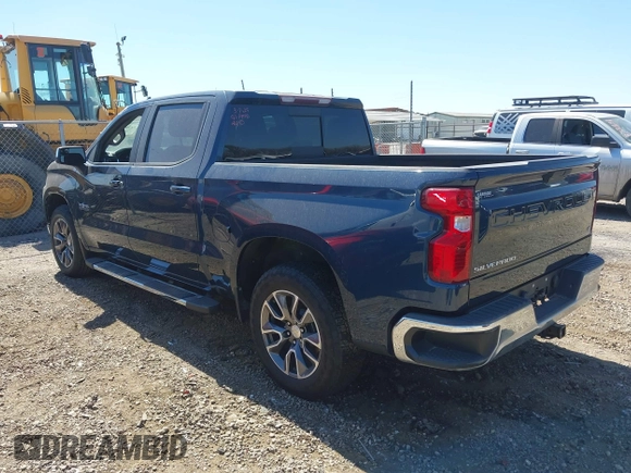 2020 Chevrolet Silverado 1500 LT with VIN 3GCPWCED6LG256184, listed as a IAAI auction lot 41759866 with 38,388 mi miles. Bid and sale history available at carsss.com. Image 3.