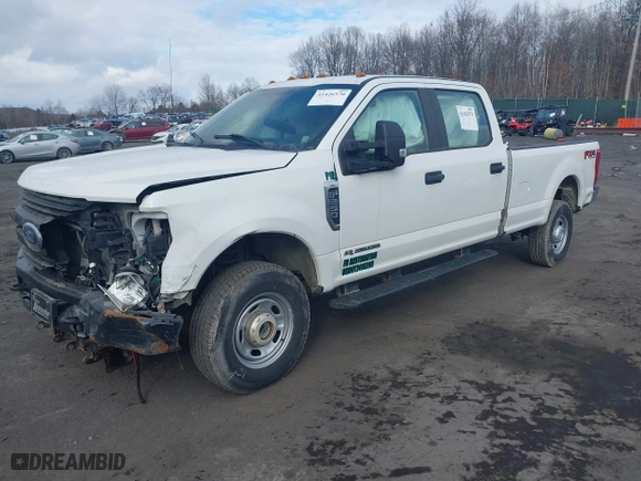 2019 Ford Super Duty F-250 SRW XL with VIN 1FT7W2BT8KEC57512, listed as a IAAI auction lot 41426570 with 72,401 mi miles. Bid and sale history available at carsss.com. Image 17.