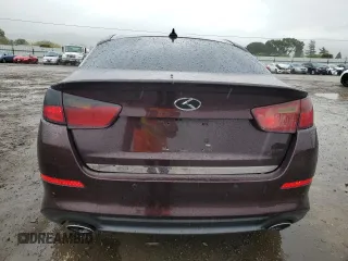 2014 Kia Optima EX with VIN 5XXGN4A79EG329448, listed as a Copart auction lot 50991095 with 103,879 mi miles and Salvage Title. Bid and sale history available at carsss.com. Image 6.