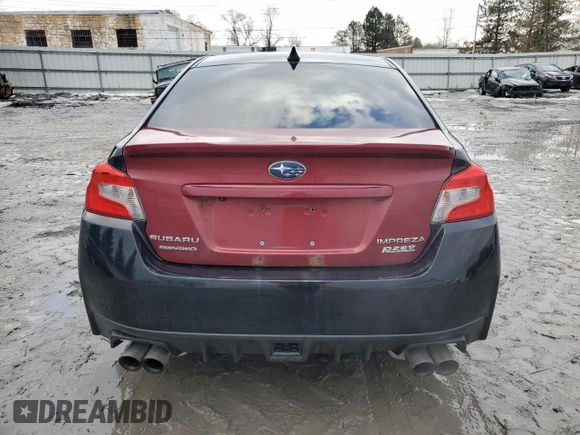 2016 Subaru WRX STI with VIN JF1VA2M61G9834190, listed as a Copart auction lot 46001215 with 140,473 mi miles and Salvage title. Bid and sale history available at DreamBid. Image 6.