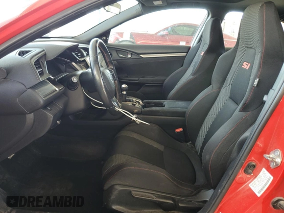 2017 Honda Civic Sedan Si with VIN 2HGFC1E57HH700201, listed as a Copart auction lot 46537475 with 143,181 mi miles and Salvage Title. Bid and sale history available at carsss.com. Image 7.