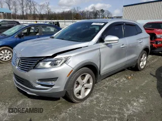 2018 Lincoln MKC Premiere with VIN 5LMCJ1D90JUL18499, listed as a Copart auction lot 47064505 with 49,214 mi miles and Salvage title. Bid and sale history available at DreamBid. Image 1.