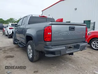 2022 Chevrolet Colorado 2WD LT with VIN 1GCGSCEN1N1316636, listed as a IAAI auction lot 41915633 with 17,450 mi miles and . Bid and sale history available at DreamBid. Image 3.