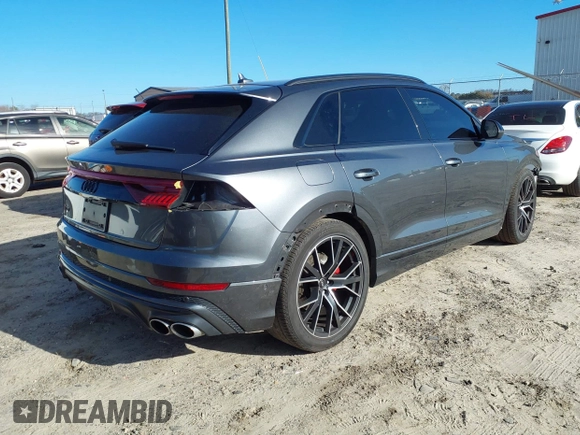 2022 Audi SQ8 Premium Plus with VIN WA1AWBF19ND025861, listed as a IAAI auction lot 41640362 with 36,594 mi miles and . Bid and sale history available at DreamBid. Image 4.