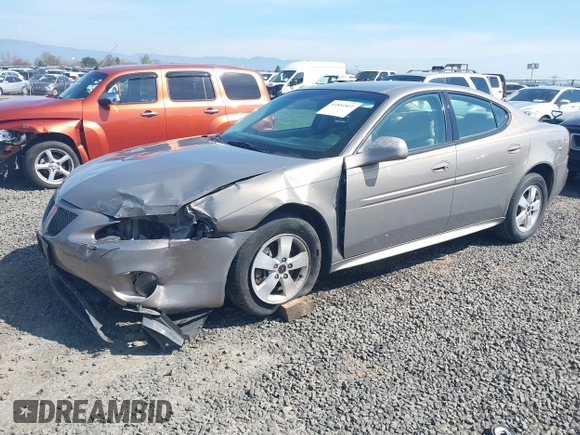 2006 Pontiac Grand Prix with VIN 2G2WP552361129476, listed as a IAAI auction lot 41851811 with 171,958 mi miles. Bid and sale history available at carsss.com. Image 2.