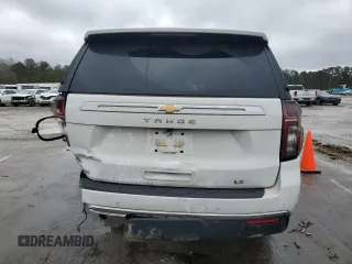 2021 Chevrolet Tahoe LT with VIN 1GNSCNKD5MR402845, listed as a Copart auction lot 43349095 with 68,369 mi miles and Salvage title. Bid and sale history available at DreamBid. Image 6.