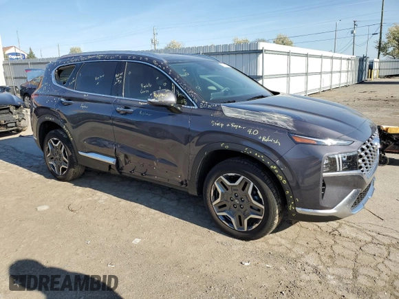 2022 Hyundai Santa Fe Hybrid Limited with VIN KM8S5DA13NU051657, listed as a Copart auction lot 50214674 with 31,831 mi miles. Bid and sale history available at carsss.com. Image 4.
