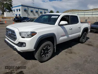 2017 Toyota Tacoma SR5 with VIN 5TFCZ5AN6HX068428, listed as a Copart auction lot 62719245 with 116,692 mi miles and Salvage title. Bid and sale history available at DreamBid. Image 1.