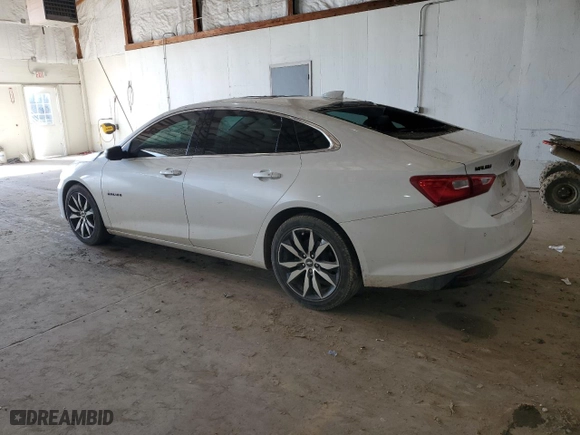 2016 Chevrolet Malibu LT with VIN 1G1ZE5ST0GF180366, listed as a Copart auction lot 50158085 with 157,141 mi miles and Salvage Title. Bid and sale history available at carsss.com. Image 2.