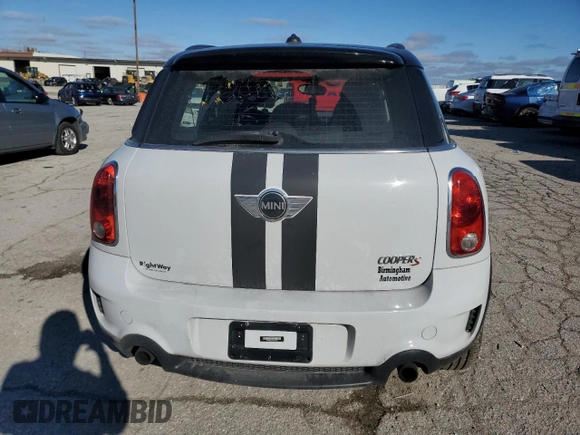 2013 MINI Countryman S z VIN WMWZC3C52DWP20875, wystawiony jako Copart lot #78924554 z przebiegiem 98 019 mil mil oraz Szkoda całkowita • Salvage title. Historia ofert i sprzedaży dostępna na DreamBid. Obrazek 6.