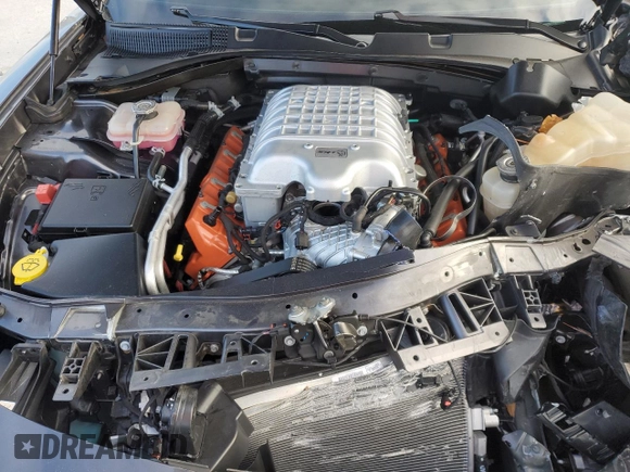 2023 Dodge Charger SRT Hellcat Widebody Jailbreak with VIN 2C3CDXL90PH553374, listed as a Copart auction lot 87508145 with 12,897 mi miles and Salvage Title. Bid and sale history available at carsss.com. Image 11.