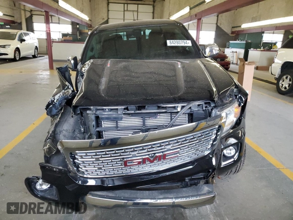2018 GMC Canyon 4WD Denali with VIN 1GTP6EE18J1223703, listed as a Copart auction lot 84280794 with 97,592 mi miles and Salvage Title. Bid and sale history available at carsss.com. Image 5.