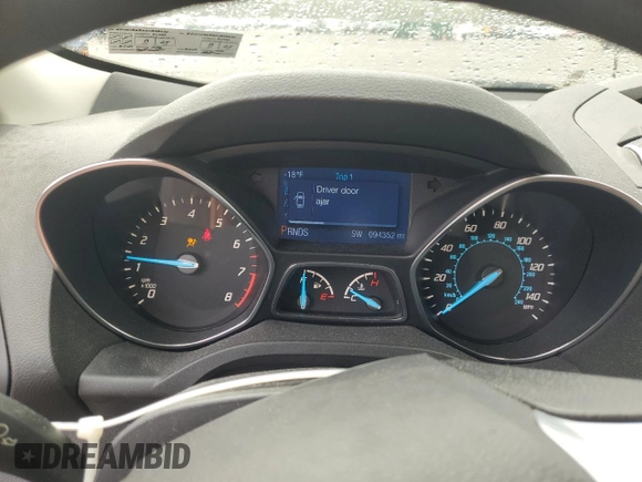 2014 Ford Escape SE with VIN 1FMCU9G90EUB58232, listed as a Copart auction lot 54702775 with 94,352 mi miles and Salvage Title. Bid and sale history available at carsss.com. Image 9.