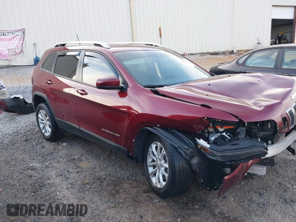 2021 Jeep Cherokee Latitude with VIN 1C4PJLCB5MD192315, listed as a IAAI auction lot 38200931 with 1 mi miles. Bid and sale history available at carsss.com. Image 13.