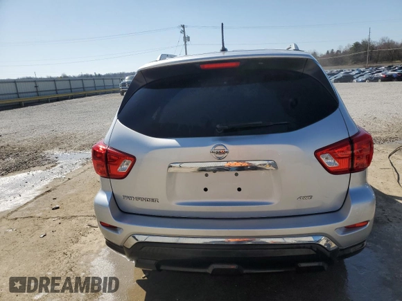 2018 Nissan Pathfinder S with VIN 5N1DR2MM2JC635328, listed as a Copart auction lot 48247665 with 91,720 mi miles and Salvage Title. Bid and sale history available at DreamBid. Image 6.