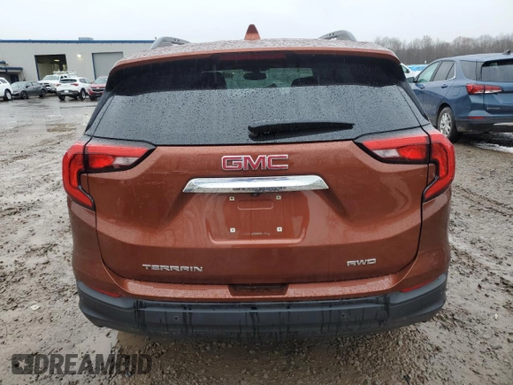 2019 GMC Terrain SLE with VIN 3GKALTEV8KL269195, listed as a Copart auction lot 80860944 with 65,279 mi miles and Salvage Title. Bid and sale history available at DreamBid. Image 6.