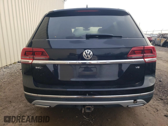 2018 Volkswagen Atlas SEL with VIN 1V2ER2CA3JC543336, listed as a Copart auction lot 88671255 with 141,195 mi miles and Clean title. Bid and sale history available at DreamBid. Image 6.