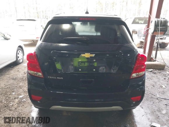 2022 Chevrolet Trax LT with VIN KL7CJPSM9NB564368, listed as a IAAI auction lot 41715716 with 42,421 mi miles. Bid and sale history available at carsss.com. Image 16.
