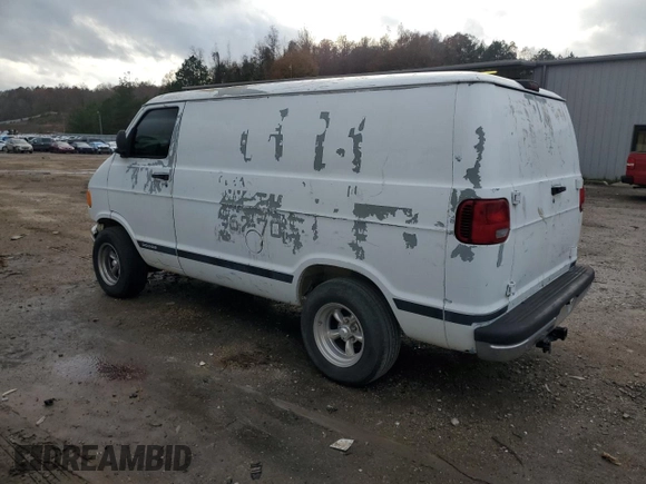 2001 Dodge Cargo with VIN 2B7HB11X21K552887, listed as a Copart auction lot 83860764 with 205,779 mi miles and Clean Title. Bid and sale history available at carsss.com. Image 2.