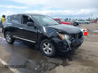 2013 Nissan Rogue S with VIN JN8AS5MT2DW552509, listed as a IAAI auction lot 41935057 with 151,097 mi miles. Bid and sale history available at carsss.com. Image 1.