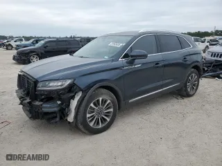 2023 Lincoln Nautilus Standard with VIN 2LMPJ6J90PBL18012, listed as a Copart auction lot 87693635 with 15,510 mi miles and Salvage Title. Bid and sale history available at carsss.com. Image 1.