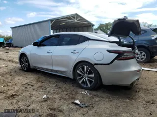 2020 Nissan Maxima SL with VIN 1N4AA6DV1LC361224, listed as a Copart auction lot 46669235 with 102,637 mi miles and Salvage Title. Bid and sale history available at carsss.com. Image 2.