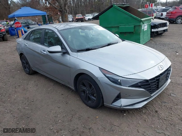 2021 Hyundai Elantra SEL with VIN 5NPLS4AG9MH047823, listed as a IAAI auction lot 41326979 with 66713 miles. Bid and sale history available at carsss.com. Image 1.