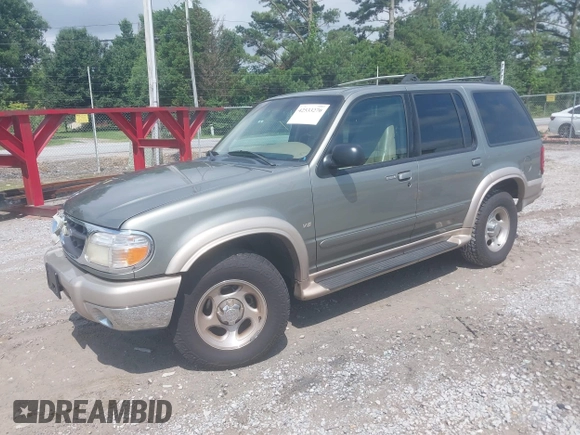 2001 Ford Explorer Eddie Bauer z VIN 1FMDU84PX1ZA24486, wystawiony jako IAAI lot #42533270 z przebiegiem 152 550 mil mil oraz . Historia ofert i sprzedaży dostępna na DreamBid. Obrazek 2.