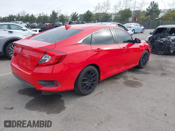 2017 Honda Civic Sedan EX-T with VIN 2HGFC1F38HH646372, listed as a IAAI auction lot 41726045 with 122,423 mi miles. Bid and sale history available at carsss.com. Image 4.