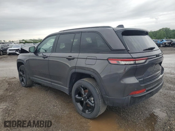 2024 Jeep Grand Cherokee Altitude with VIN 1C4RJHAG7RC257697, listed as a Copart auction lot 89375045 with 1,792 mi miles and Salvage title. Bid and sale history available at DreamBid. Image 2.