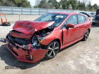 2017 Subaru Impreza Special Sports with VIN 4S3GTAK63H3717838, listed as a Copart auction lot 53668455 with 81,753 mi miles and Salvage title. Bid and sale history available at DreamBid. Image 1.