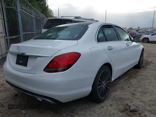 2020 Mercedes-Benz C 300 with VIN W1KWF8DB7LR594871, listed as a IAAI auction lot 41761027 with 28,732 mi miles and . Bid and sale history available at carsss.com. Image 4.