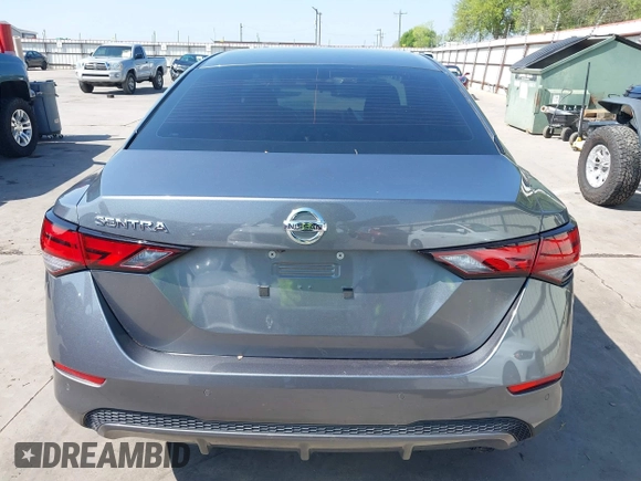 2020 Nissan Sentra S with VIN 3N1AB8BV2LY215995, listed as a IAAI auction lot 41875875 with 45,164 mi miles. Bid and sale history available at carsss.com. Image 16.