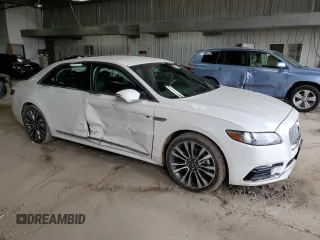 2020 Lincoln Continental Standard with VIN 1LN6L9VK1L5601923, listed as a Copart auction lot 49656935 with 8,271 mi miles and Salvage Title. Bid and sale history available at carsss.com. Image 4.