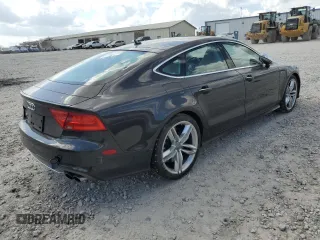 2013 Audi S7 with VIN WAUW2BFC1DN153798, listed as a Copart auction lot 49264295 with 81,579 mi miles and Salvage Title. Bid and sale history available at carsss.com. Image 3.