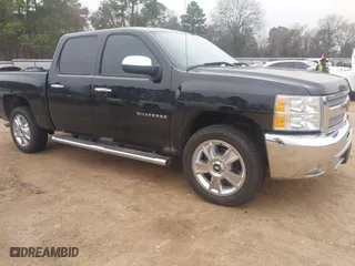 2012 Chevrolet Silverado 1500 LT with VIN 3GCPCSE08CG306633, listed as a IAAI auction lot 41507342 with 190,451 mi miles. Bid and sale history available at carsss.com. Image 1.