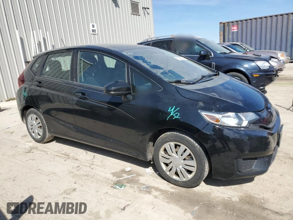 2015 Honda Fit LX with VIN 3HGGK5G52FM773759, listed as a Copart auction lot 53358435 with 65,323 mi miles and Clean Title. Bid and sale history available at carsss.com. Image 4.