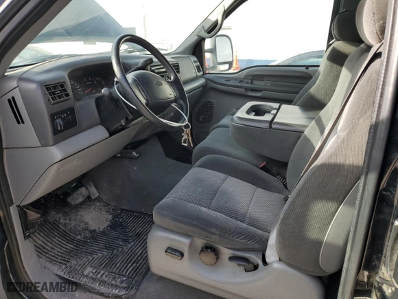 2002 Ford Super Duty F-250 XL with VIN 1FTNX21F32EB08330, listed as a Copart auction lot 43369195 with 37,967 mi miles and Salvage Title. Bid and sale history available at carsss.com. Image 7.
