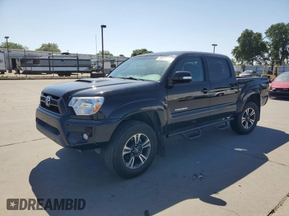 2014 Toyota Tacoma PreRunner with VIN 3TMJU4GN8EM160990, listed as a Copart auction lot 55619165 with 96,327 mi miles and Salvage Title. Bid and sale history available at DreamBid. Image 1.