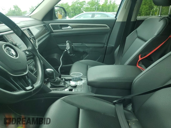 2018 Volkswagen Atlas SE with VIN 1V2LR2CA1JC557159, listed as a Copart auction lot 58399245 with Not provided miles and Salvage title. Bid and sale history available at DreamBid. Image 7.