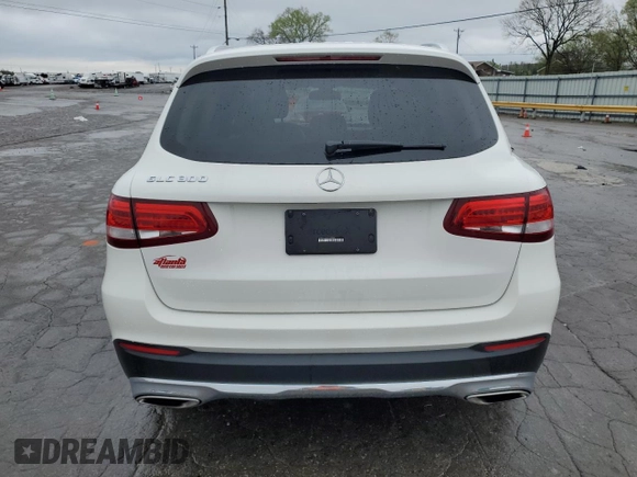 2019 Mercedes-Benz GLC 300 with VIN WDC0G4JB7KV145040, listed as a Copart auction lot 51898355 with 46,057 mi miles and Salvage title. Bid and sale history available at DreamBid. Image 6.