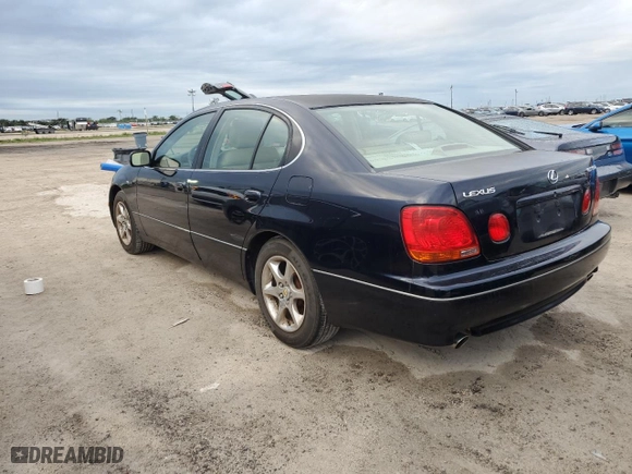 2001 Lexus GS 300 with VIN JT8BD69S610138291, listed as a Copart auction lot 75317854 with 0 mi miles and Salvage Title. Bid and sale history available at carsss.com. Image 2.