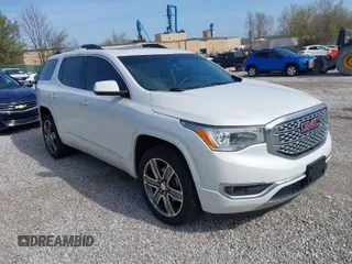 2018 GMC Acadia Denali with VIN 1GKKNXLS7JZ100808, listed as a IAAI auction lot 41898031 with 161,506 mi miles and . Bid and sale history available at DreamBid. Image 1.