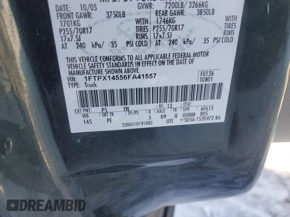 2008 Ford F-150 STX with VIN 1FTRX14W18FB77088, listed as a Copart auction lot 89267205 with 312,492 mi miles and Salvage Title. Bid and sale history available at carsss.com. Image 14.